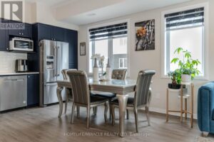 63 PROGRESS CRES, Kitchener, Ontario Fridge and Dining Table
